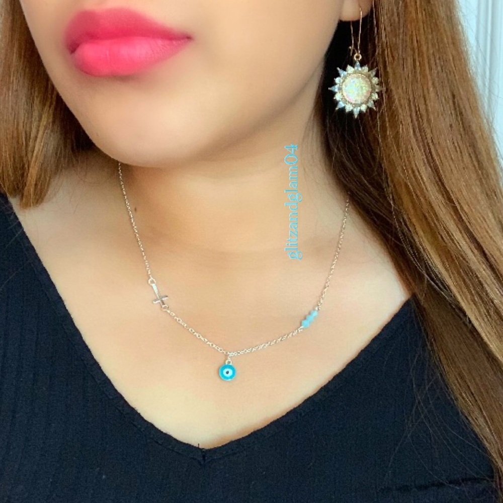 Dainty Evil Eye Necklace 🧿